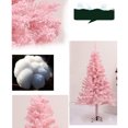 thumbnail image 3 of Pink Christmas Tree Artificial Christmas Tree Xmas Party Holiday Ornament Home Decor Office Decorations, 3 of 9