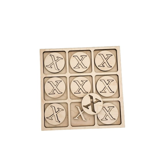 Juego de mesa Tic Tac Toe AvtrBoutique Traditional Theme