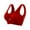 Red, variant on Tbopshirt Seamless Sports Bra Wirefree Yoga Bra with Removable Pads,Breathable Anti-Sagging Sports Bra for Women Plus Size Wireless Bras with Cooling Lift-Up Air Tech Mesh High Support Cami Bra
