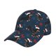 thumbnail image 1 of Fotbe Christmas Dachshund Gorro Clásico de Béisbol, Gorra Ajustable con Broche Snapback, Gorro de Exterior de Algodón Suave, 1 of 6