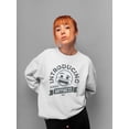 thumbnail image 2 of Introducing Happiness - Retro Laughing Emoji Women's Sweatshirt, 2 of 4