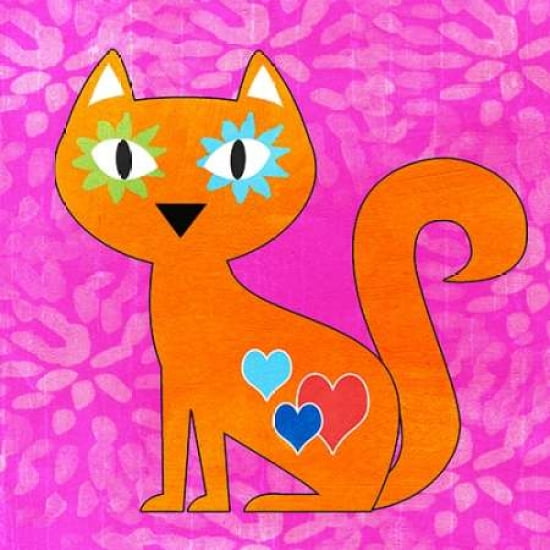 Day Of The Dead Cat Poster Print By Linda Woods Day Of The Dead Cat Poster Print By Linda Woods
