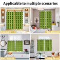 thumbnail image 5 of Saint Patrick's Day Kitchen Curtains Window Panels, Green Rainbow Lucky Clovers Striped Insulated Window Treatment Curtain, Grommet Curtains for Bedroom/Living Room/Bathroom, 2 Piece 42"Wx63"L, 5 of 8