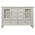 thumbnail image 3 of Sandy Beach 11-drawer Dresser Cream White, 3 of 11