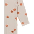 thumbnail image 5 of Modern Moments by Gerber Neutral Two-Way Zip Halloween Viscose Sleep ´N Play Footed Pajama , Sizes Newborn - 6/9 Months, 5 of 7