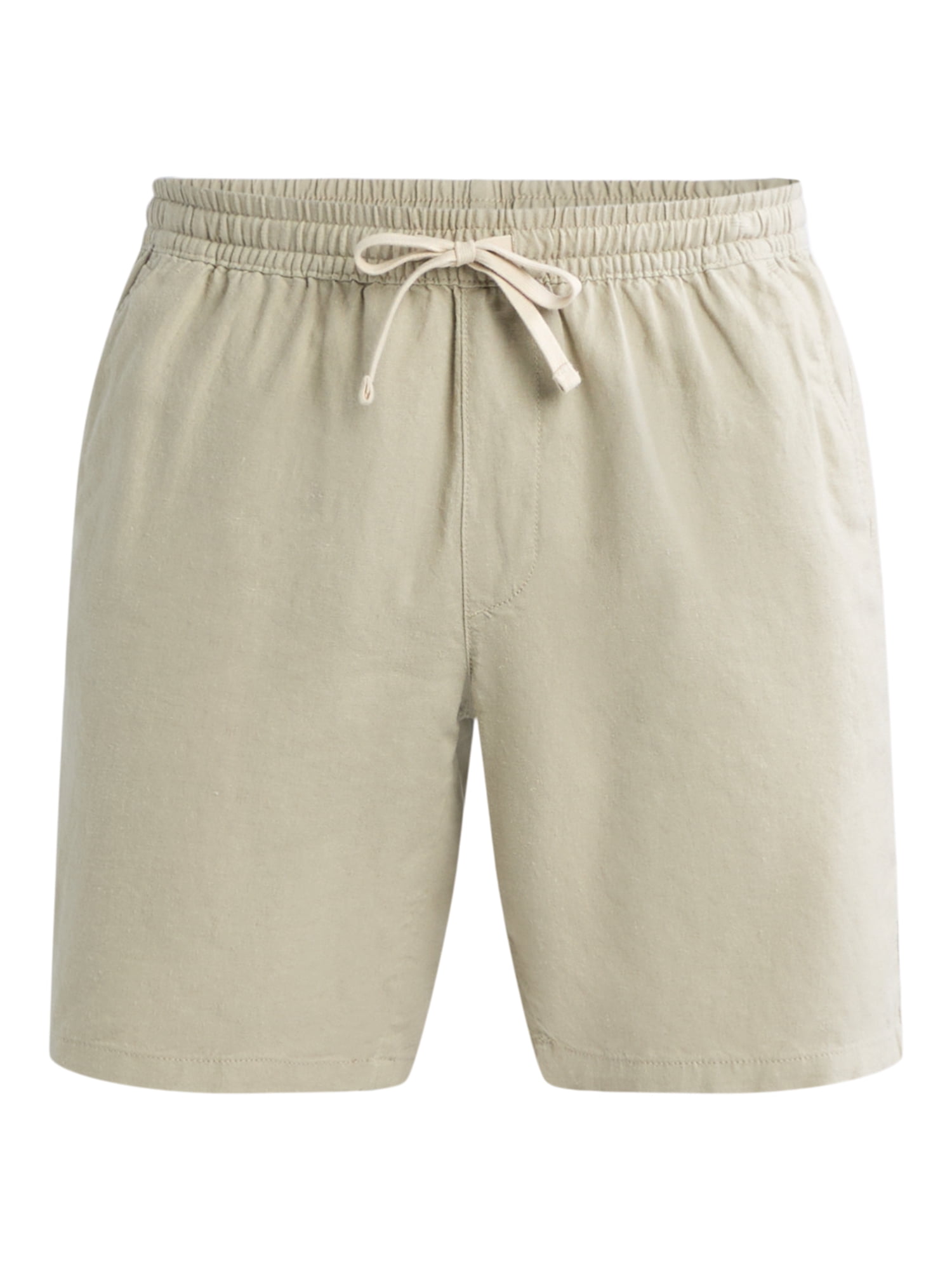 George Men's and Big Men's Linen Shorts