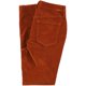 thumbnail image 2 of Free People Pantalones de pana informales de tiro alto para mujer, marrón, 24, 2 of 2