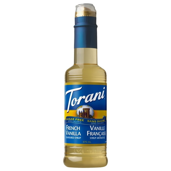 Torani Sugar Free French Vanilla Flavoured Syrup, 375 mL