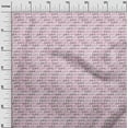 thumbnail image 3 of oneOone Cotton Poplin Pink Fabric Writing Font Sewing Craft Projects Fabric Prints By Yard 42 Inch Wide-ZA, 3 of 4
