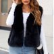 thumbnail image 5 of Chaqueta de abrigo cálida para mujer, de invierno, lisa, con cuello en V, 5 of 6