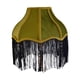 thumbnail image 3 of Pantalla lámpara tela con borlas, elegante, para bombilla E27, decorativa, retro, para sala estar, noche, dormitorio, cafetería o Verde, 3 of 8
