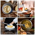 thumbnail image 4 of Juego de utensilios de cocina HOTEC de silicona resistente al calor 446°F, 14 piezas, 4 of 7