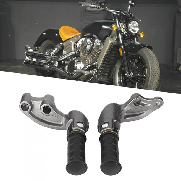 Motorcycle Passenger Foot Pegs Footrest Fit for Indian Scout Sixty Bobber Walmart