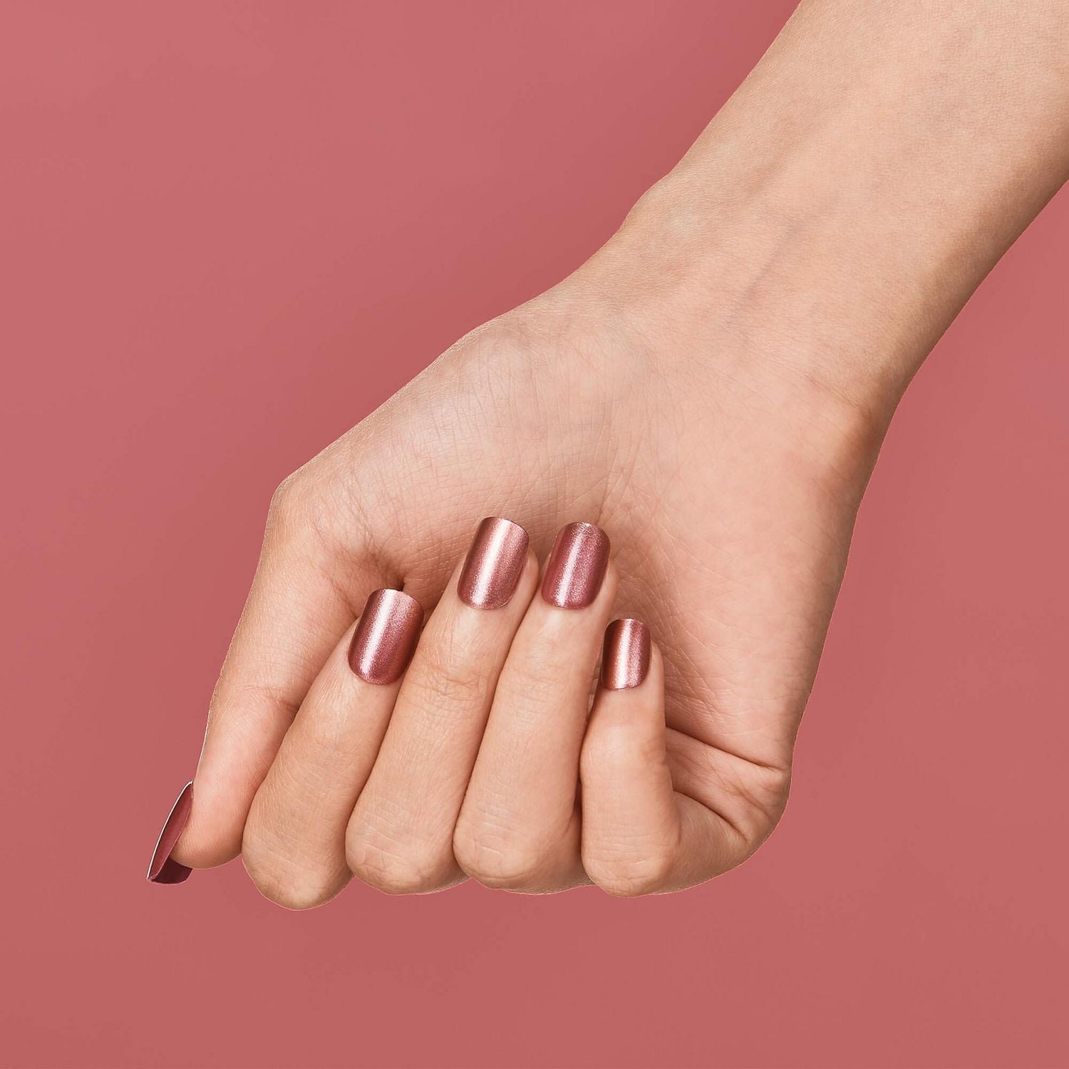 KISS imPRESS faux ongles de couleur - Peanut Pink