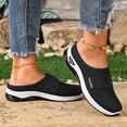 thumbnail image 5 of Rokment Women's Orthopedic Arch Support Clogs Walking Backless Sandals for Plantar Fasciitis Comfortable Breathable Mesh Tennis Non Slip Nursing Work Shoes Black Size 6, 5 of 7