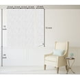 thumbnail image 6 of Ambesonne Neutral Color Peel & Stick Wallpaper for Home, Minimal Dashed Lines, 13"x72", Grey and White, 6 of 6
