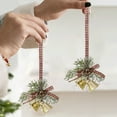 thumbnail image 5 of Tyidzon Christmas Bells Decor with Hanging Rope Rustic Bell Metal Gold Bells for Christmas Tree Decorations Home Decor Gifts, 5 of 6