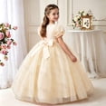 thumbnail image 5 of ATOGUTA Flower Girl Dress A Line Pageant Dresses for Girls Princess Party Prom Ball Gowns Size 3T-14, 5 of 7