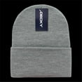 thumbnail image 1 of Decky 613-HGR Acrylic Knit Caps, Heather Grey, 1 of 1