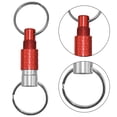 thumbnail image 3 of Llaveros Doble División Llavero Coche Herramienta EDC Aleación Aluminio para Hombres Y Mujeres, 3 of 9