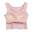 thumbnail image 5 of MVRLSH Womens Tank Tops Loose Fit Casual Racerback Comfy Built In Bra Sleeveless Workout Yoga Undershirt Tops Pink Size XXXL, 5 of 7