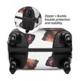 thumbnail image 2 of Kdxio Happy Dog Faces Collage Pattern Luggage Cover for Travel,Elastic and Durable,Fits 18-32 Inch,Anti-Scratch Suitcase Protector-No luggage included, 2 of 5