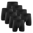 thumbnail image 2 of SGFCWSX Men's Loose-Fit Boxer Shorts** Black S, 2 of 7