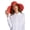 Coral Reef, variant on Coolibar Women's Beach Hat - UPF 50+ Sun Protection - Brittany in White
