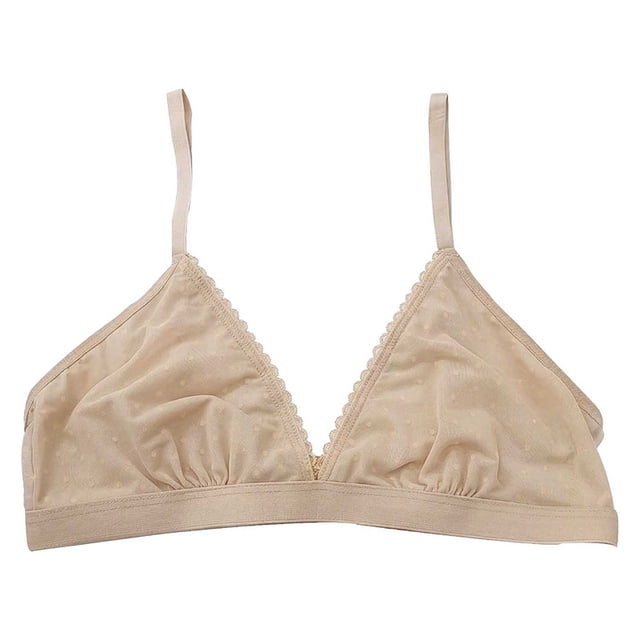 Top Secret Treasures para Dama, de Mesh Puntos Beige Talla M