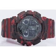 Casio G-Shock XL AnaDigi Camo Red/Blk
