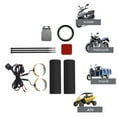 thumbnail image 2 of Electric Heating Handle Grip Heated Handlebar Grips with Adjustable Temperature Control Simple for Motorcycles, 2 of 10
