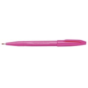 Pentel Arts Sign Fiber-Tipped Pen, Pink Ink, Pack of 12