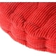 thumbnail image 5 of Xiao Hua Cojín redondo para silla, grueso, para tatami, para interior y exterior (rojo, 40 cm), 5 of 5