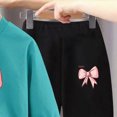 thumbnail image 5 of HCNTES Baby Girl Clothes Winter Girls Outfits Bow Printed Sweatshirt Pants Toddler Girls Clothes Birthday Baby Winter 2 Pieces Outfits, 5 of 5