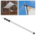 thumbnail image 3 of de Lona Telescópicos, de Aluminio Ajustables para Tienda de Campaña, Toldo de Camping, Coche, Camping, de Tienda de Repuesto Lige 30 m de plata Baoblaze Postes de lona telescópicos, 3 of 7