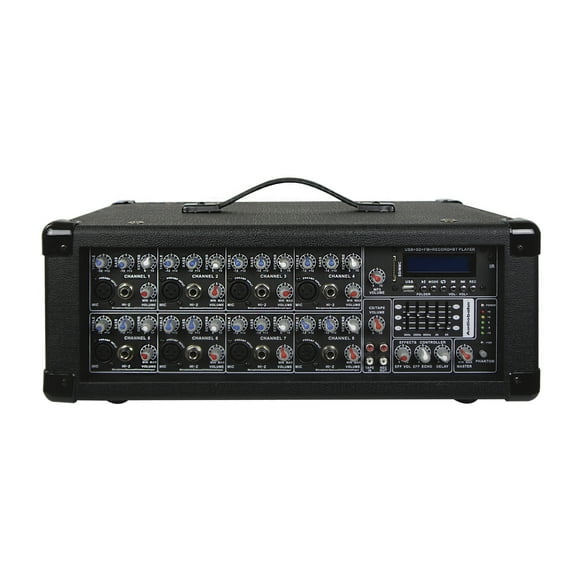 Consola Audiobahn Amplificada 8 Canales Bluetooth APM8300i Audiobahn APM8300i