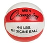 Champion Sports 8 Leather Medicine Ball - 4.4 lbs