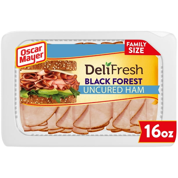 Oscar Mayer Deli Fresh Black Forest Uncured Ham Lunch Meat, 16 oz
