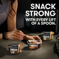 thumbnail image 5 of Oikos REMIX Salted Caramel 11g Protein, Caramel Fat Free Greek Yogurt Cup with Sea Salt Praline Pretzels, Dark Chocolate and Butter Toffee Mix-Ins, 4.5 oz, 5 of 12