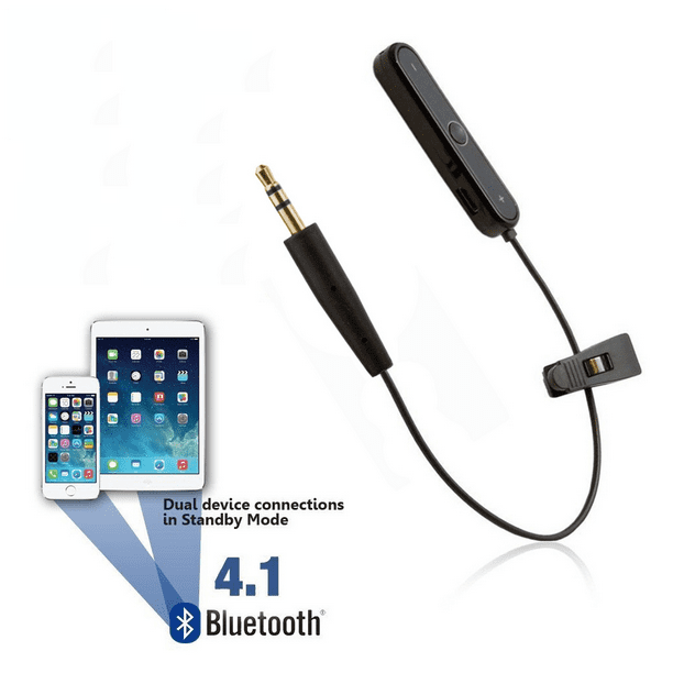 Forge Cornwall Ikke moderigtigt Wireless Bluetooth Converter Cable for QuietComfort 25 QC25 Headphones Aux  - Walmart.com