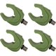thumbnail image 1 of Soporte de vaina SILICOLE de pesca verde militar, cabeza de garra anti-stop de silicona, cabeza de soporte de pescado Kuyhfg Bienvenido a Kuyhfg, 1 of 5