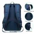 thumbnail image 4 of Mochila de viaje KAUKKO para computadora portátil 15.6 pulgadas EP5-18-blue, 4 of 5