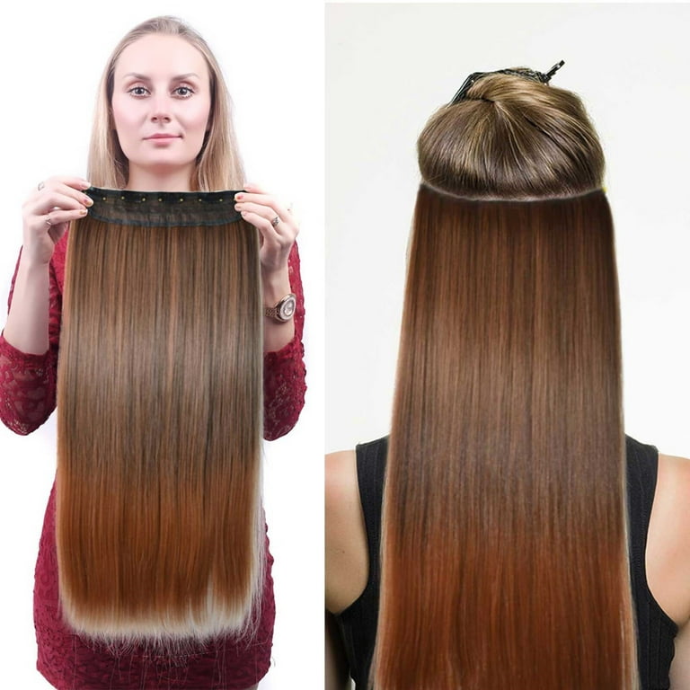 E-clip top hair extensions