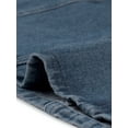 thumbnail image 5 of DARING DIVA Women's A-line Button Front Denim Short Skirt XL Dark Blue, 5 of 6
