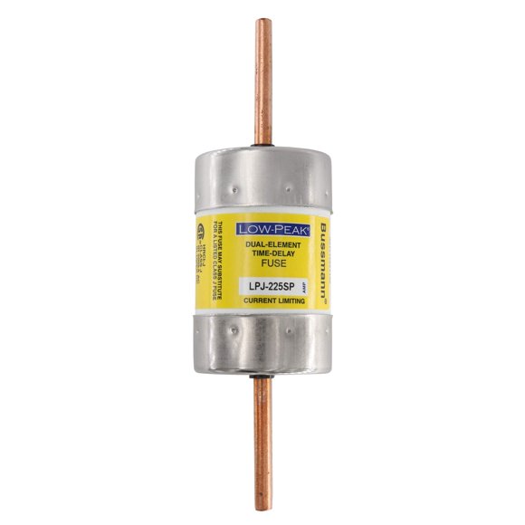 Bussman LPJ-225SP Low Peak Class J T/D, Yellow
