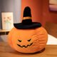 thumbnail image 1 of Muñeca de peluche con forma de calabaza de Halloween, ideal como regalo para niños en vacaciones., 1 of 5