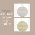 thumbnail image 7 of AuldHome Design Unfinished Round Wood Sign (Whitewashed, 17-Inch); Rustic Shiplap Blank Wood Hanging Door Plaque, 7 of 7