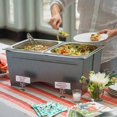 thumbnail image 4 of Sterno WindGuard Foldaway Chafing Dish Frame - Folding Chafer Frame for Food Warming, Folding Frame for Outdoor Catering - Chafer Frame for Industry-Standard Water & Food Pans - Copper Vein, 4 of 6