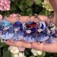 thumbnail image 2 of Genshin Impact Fatui Doctor Dottore Columbina Capitano Llavero Accesorios Llavero Mochila Colgante Accesorio Regalo de Navidad, 2 of 5