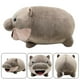 thumbnail image 2 of Moo Deng Plush Toy, Soft Cute Pygmy Hippo Plush Stuffed Animal, Perfect Gift for Kids & Adults, Cozy and Huggable, 2 of 5